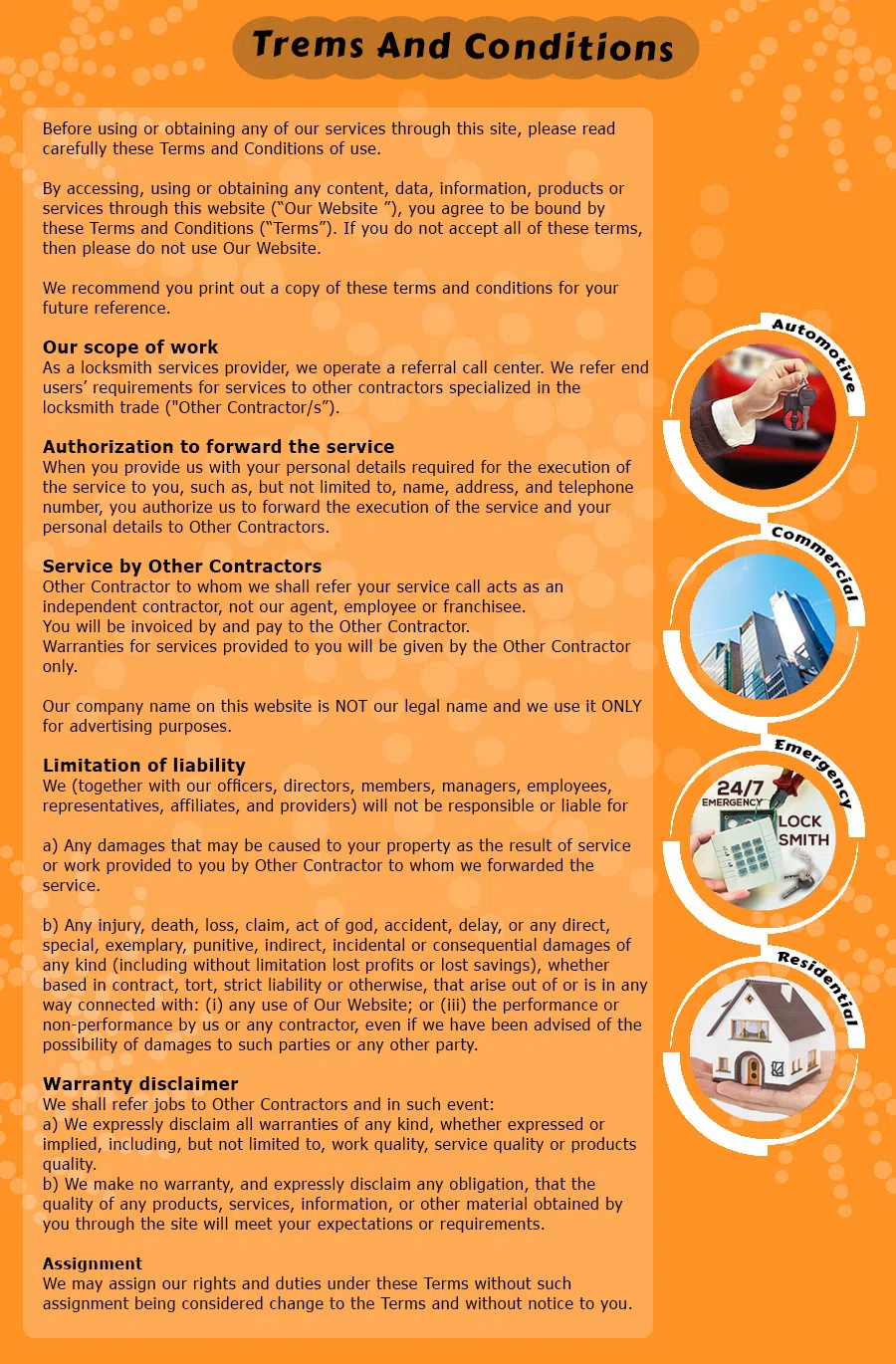 Portland Lock & Security Portland, OR 503-716-1415 - TermsAndCondition-13